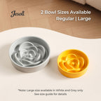 Petal Ceramic Slow Feeder for Medium-Large Dogs