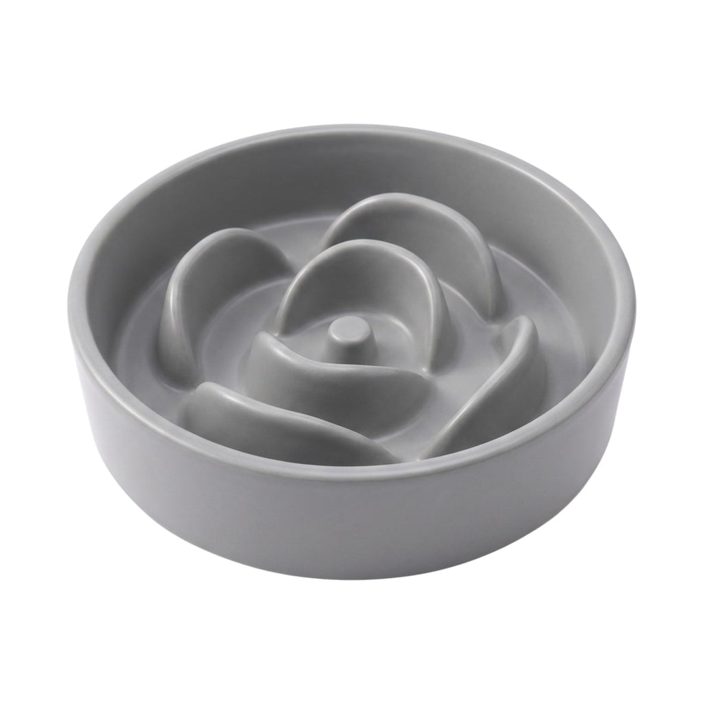 Petal Ceramic Slow Feeder for Cats & Small-Medium Dogs