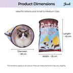 Potato Chip Cat Tunnel Bag