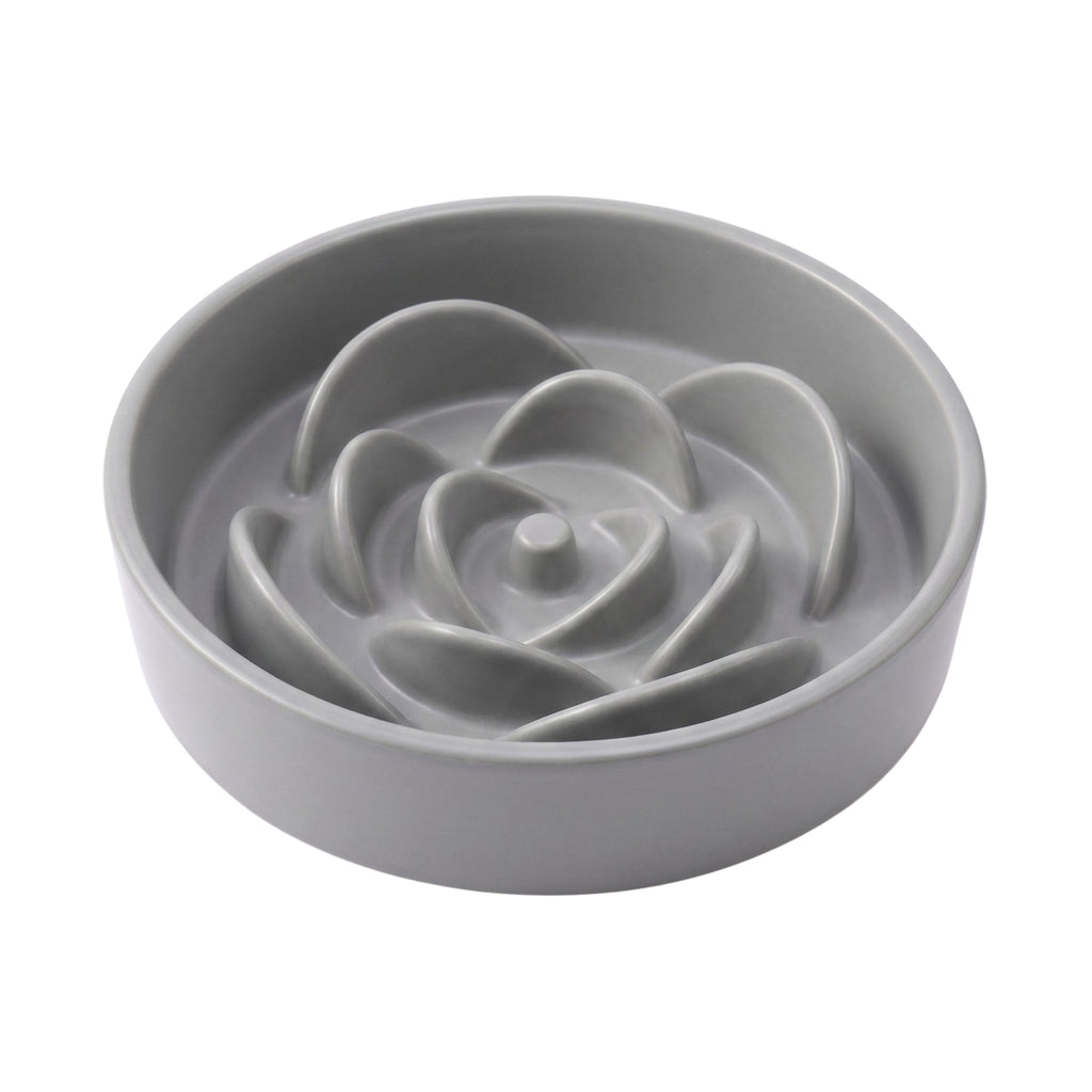 Petal Ceramic Slow Feeder for Medium-Large Dogs