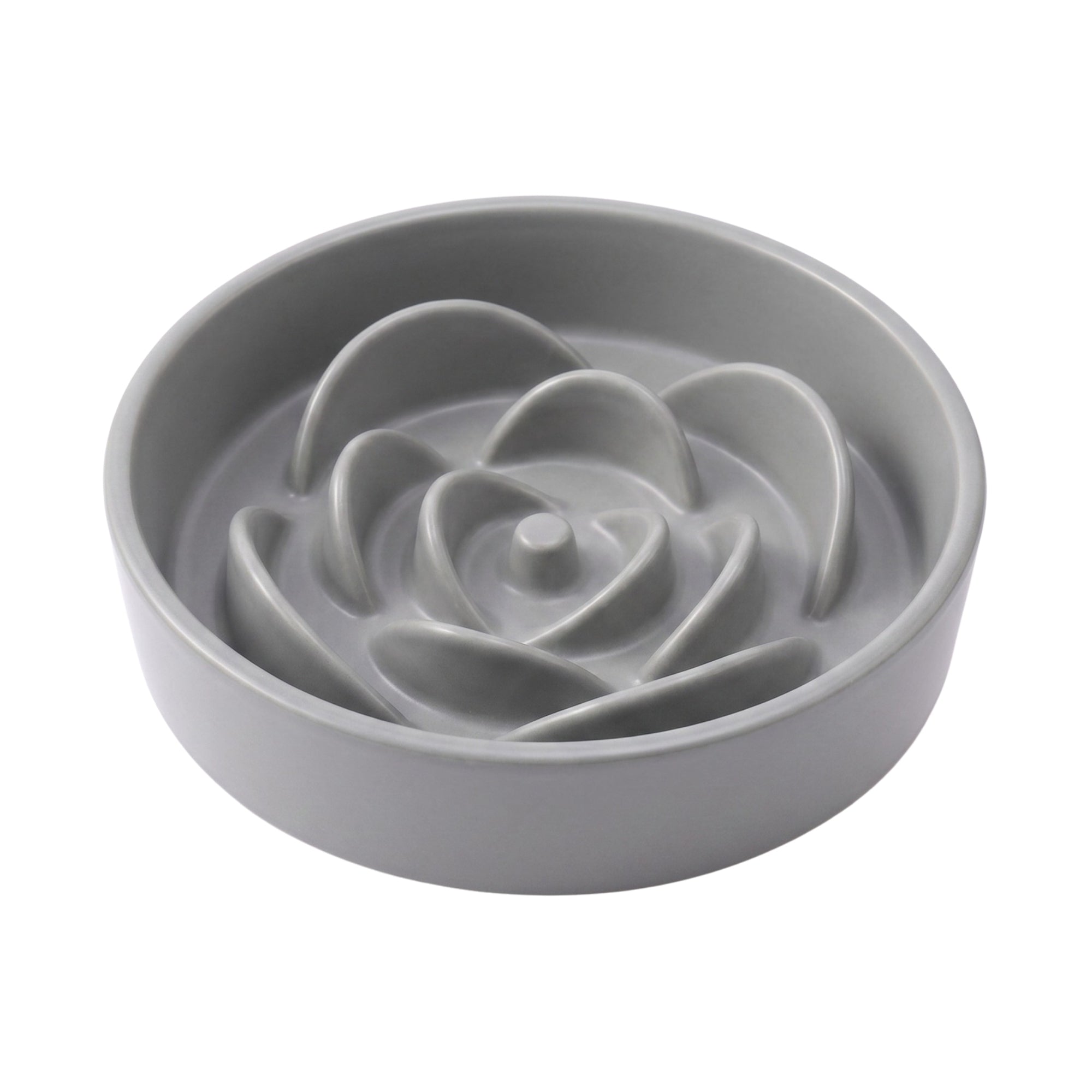 Petal Ceramic Slow Feeder for Medium-Large Dogs