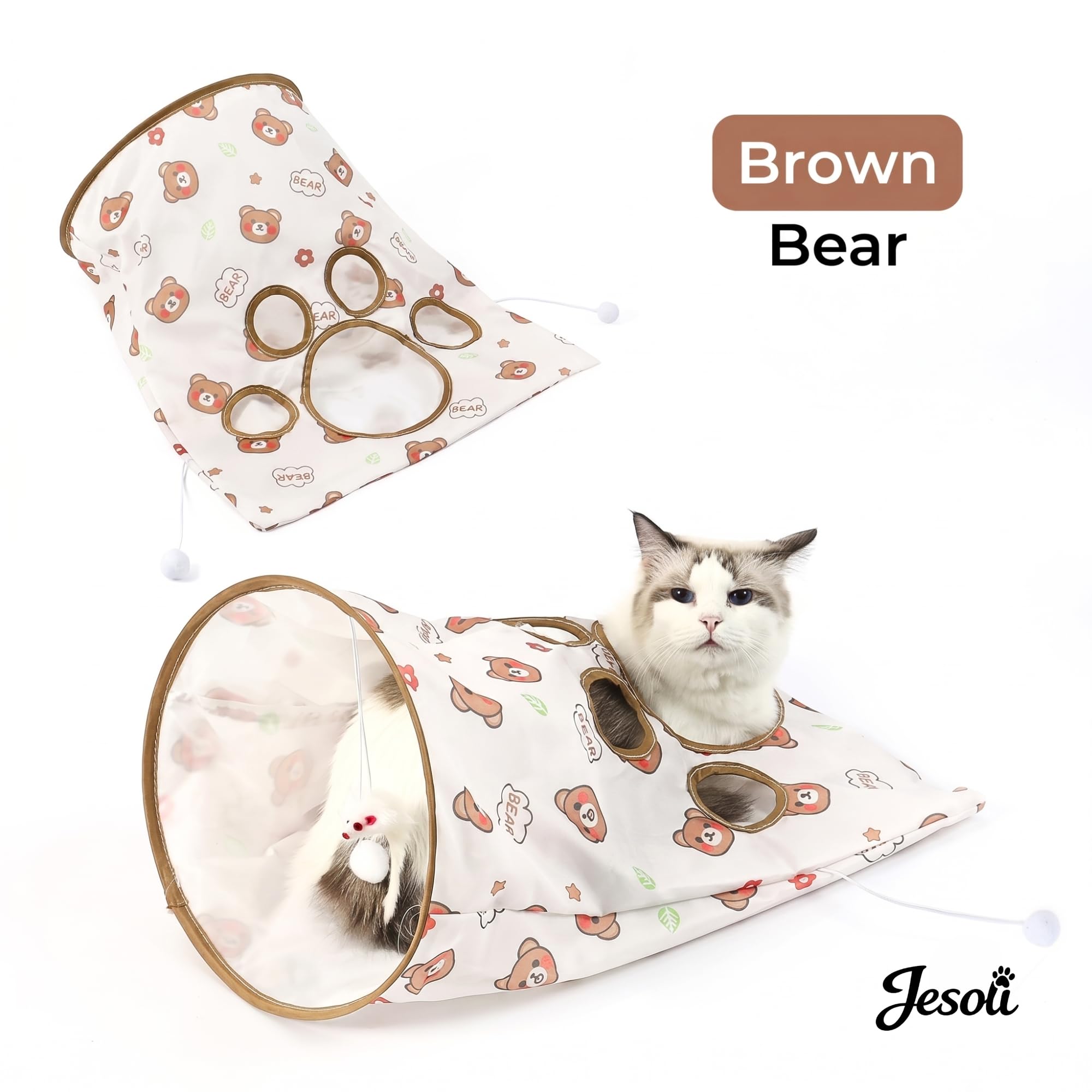 Paw Window Cat Tunnel