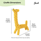 Knotted Animal Rope Toy Set