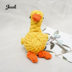 Knotted Animal Rope Toy Set