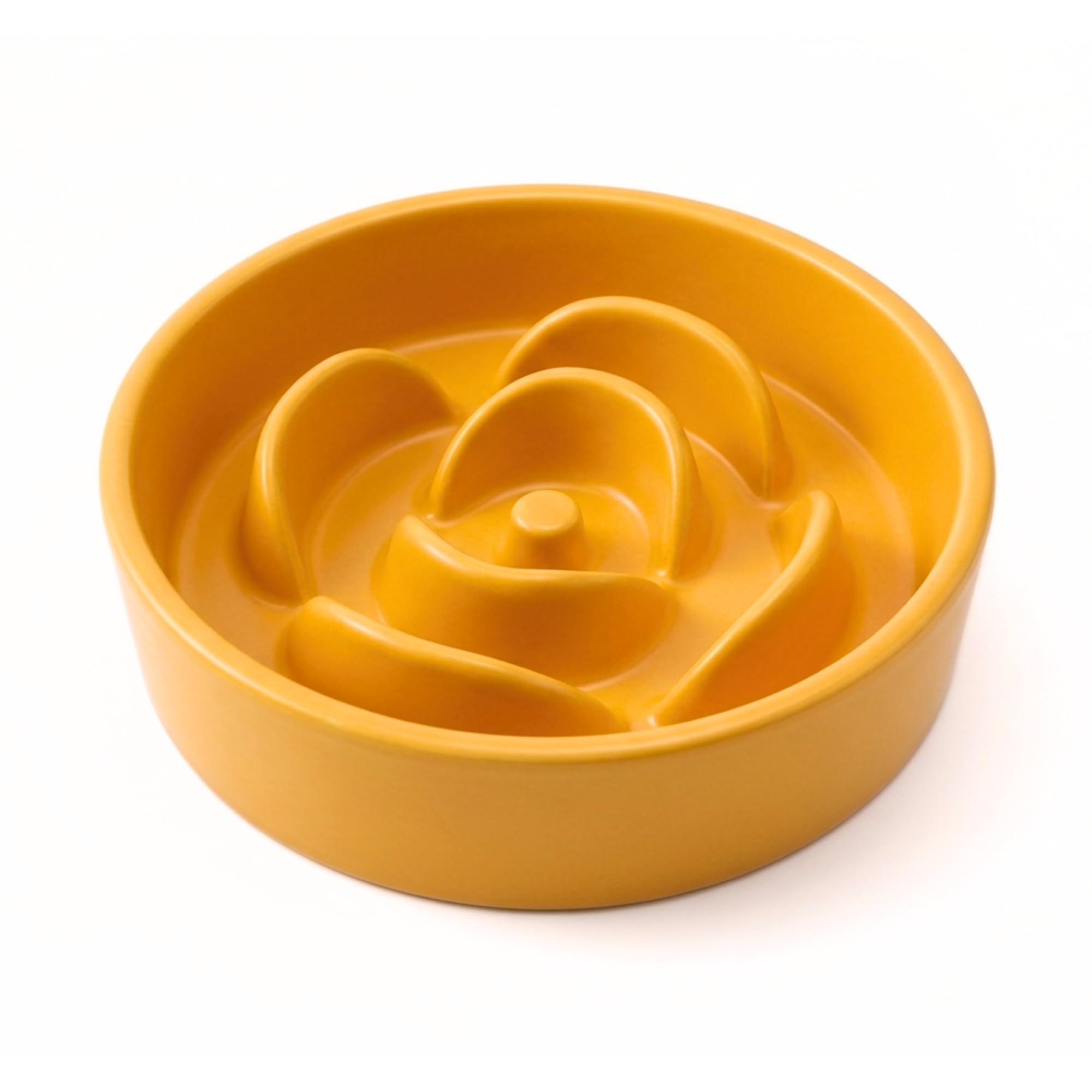 Petal Ceramic Slow Feeder for Cats & Small-Medium Dogs